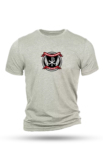 Libertist Langley Outdoors Academy T-Shirt – Men’s Premium Tri-Blend image