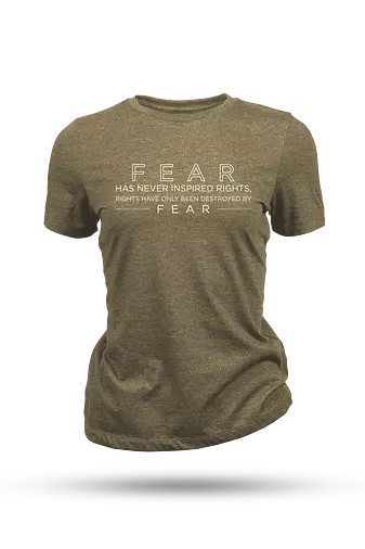Libertist Fear T-Shirt – Women’s Premium Tri-Blend image